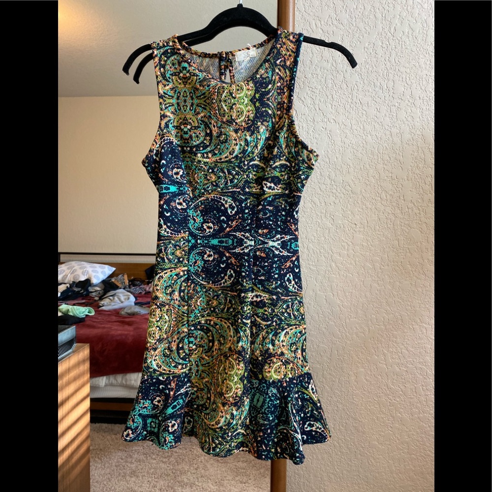 Vintage colorful dress